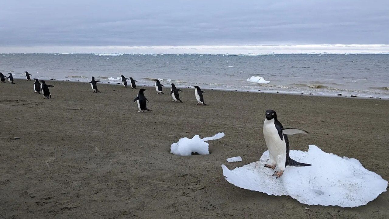 The weird way that penguin poop might be cooling Antarctica